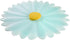Charles Viancin Daisy Silicone Lid for Food Storage - 11''/28cm - Airtight Seal, BPA-Free, Aqua