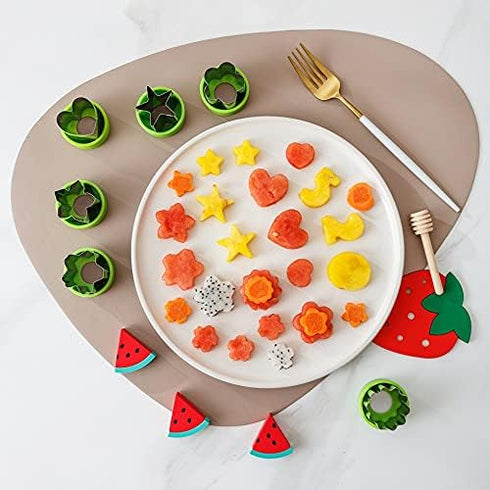 Stainless Steel Cookie Cutters Set for Fun Food, 23 Pcs Big and Small Animal Shapes for Boys and Girls