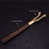 Heat Insulation Teapot Lid Clip with Wooden Handle, Tea Kettle Cover Fork for Cast Iron Japanese Kettle Tetsubin
