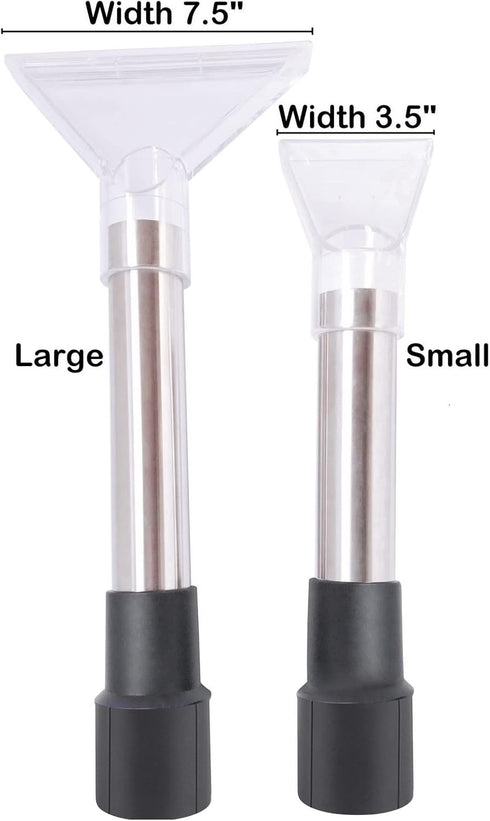 Shop Vac Extractor Attachment for Upholstery & Carpet Cleaning, Hand Wand with Viewing Head for Auto Detailing