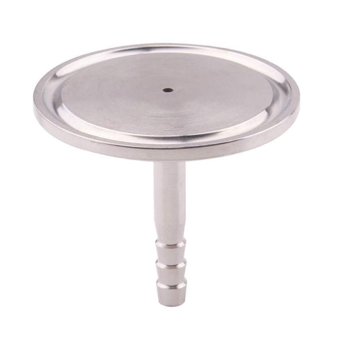 Beduan 1.5" Tri Clamp to 1/4" Barb Fitting - Stainless Sanitary Home Brew Adapter (Ferrule OD 50.5mm)