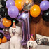 40 Inch Purple Helium Foil Birthday Party Number Balloons (Purple 1)