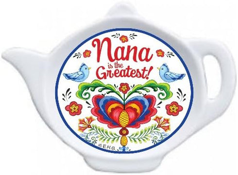 Nana is The Greatest Teapot Magnet - Birds Design