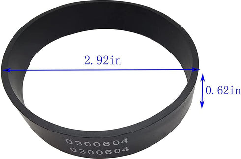 0300604 Replacement Oreck XL Vacuum Cleaner Belts, 10 pcs