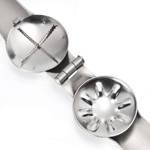 Portable Nutcracker Chestnut Clip, 304 Stainless Steel Tool for Pistachio, Macadamia, Walnut, Multifunction Nutcracker