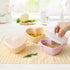 Lovely Heart Shaped Microwave Silicone Steamer for Baby, Small (500ml) Food Storage Containers in Lavender