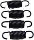 Yoogu (Pack of 8) 1-9/10 Inch Overall Length Tension Springs for Recliner Sofa Bed, Black (12 Turn)