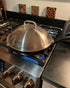 ZBXFCSH Griddle Accessories - Heavy Duty 12 Inch Round Basting Cover, Stainless Steel Cheese Melting Dome