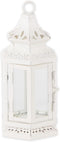Accent Plus Indoor Lantern, Decorative Outdoor Christmas Candle Lantern, 3.75 x 3.25 x 8 Inches