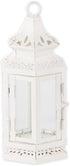 Accent Plus Indoor Lantern, Decorative Outdoor Christmas Candle Lantern, 3.75 x 3.25 x 8 Inches
