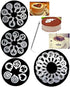 38 Cookie Stencils + Latte Art Pen - Cake Decoration Templates for Coffee & Cappuccino