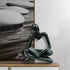 HAFKOIS Thinker Statue Reading Women Figurine Abstract Art Sculpture Home Decor Modern Black Accents for Living Room
