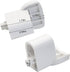 WB06X10943 Microwave Handle Support: Compatible Replacement for GE, Hotpoint Microwave Handle, Replaces 3025054