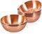 8 Pack 3.5inch Stainless Steel Sauce Dishes, Mini Individual Saucers for Sushi, Dipping, Appetizer Plates, Rose Gold