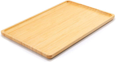 WEBACOO Bamboo Tray with Handles - Lightweight Serving Tray for Breakfast in Bed,