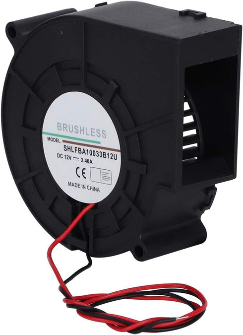 Mini Mighty Air Mover, Floor Fan and Utility Blower for Camping, Heating Equipment, and Barbecue