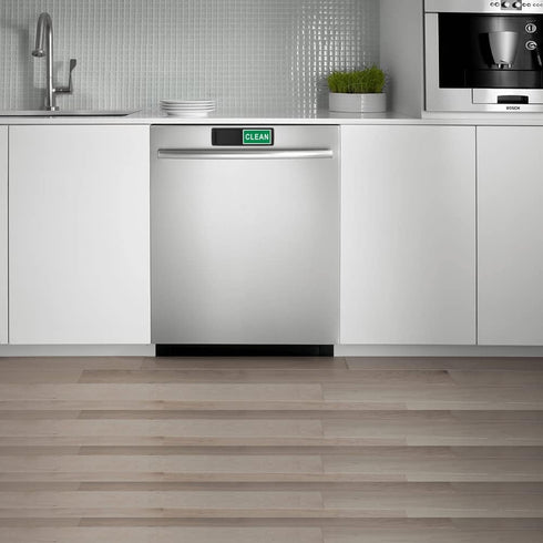 Dishwasher Magnet Clean Dirty Sign, Kitchen Message Sign with Adhesive Stickers Slide Indicator for Dishes/Washing