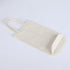 Wine Tote Bag, 10.5 x 7 x 2 inches, 4 pcs Reusable Cotton Canvas Carrier with Drawstring Label