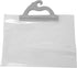 Monaco Hanging Storage Bags, 10-Pack of 12 x 9-Inch Clear Plastic Bags for Classroom, Library, Pharmacy
