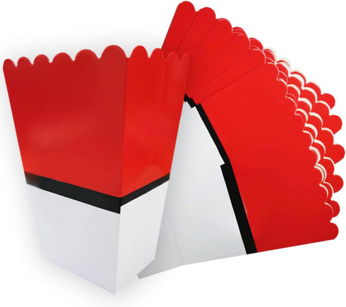 12Pcs Cartoon Animation Popcorn Box, Cartoon Animation Party Supplies, Birthday Party Decorations