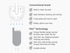 Set, Joseph Joseph Flex Hygienic Silicone Toilet Brush with Slim Holder Flexible Anti-drip, Anti-Clog Deep Clean Head