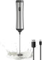 Handheld Coffee Frother, USB-Rechargeable Milk Frother, Adjustable for Cappuccinos, Hot Chocolate, Egg Mix