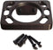 Generic Oil Rubbed Bronze Wall Mount Dainty Toothbrush Cup Holder RV Marine Motor