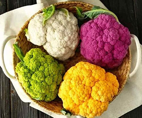 NIKA SEEDS Seeds Vegetable Cauliflower Cabbage Mix - 200 Seeds