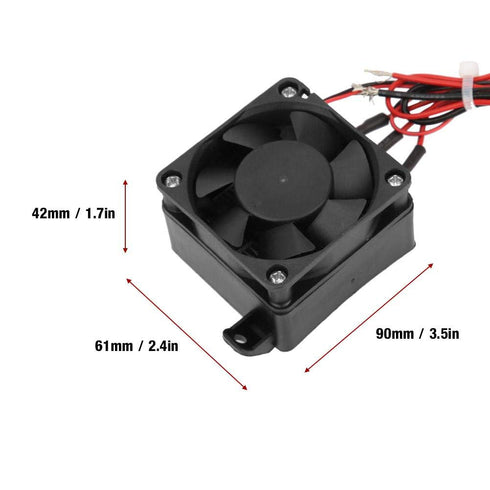 PTC Mini Air Heater 110V, Constant Temperature Insulation with Fan, 12V 250W Thermistor
