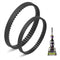 Replacement Belt Set for Bissell ProHeat 2X Revolution Pet Pro Carpet Cleaner Model 1986, 1964, 2007, 2007P Series