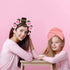 25Pcs Spa Photo Booth Props with Stick - Makeup/Spa Party Decorations for Women, Girls, Birthday Selfie Props