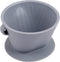 Segarty Silicone Collapsible Coffee Dripper, 1 Set Gray Pour Over Coffee Maker, Reusable Coffee Filter Cone