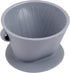 Segarty Silicone Collapsible Coffee Dripper, 1 Set Gray Pour Over Coffee Maker, Reusable Coffee Filter Cone