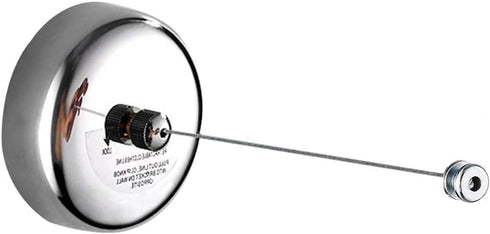 BESy Retractable Clothesline, SUS304 Stainless Steel Clothes Dryer, Adjustable Rope String, 9.2 Feet, Polished Chrome