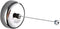 BESy Retractable Clothesline, SUS304 Stainless Steel Clothes Dryer, Adjustable Rope String, 9.2 Feet, Polished Chrome