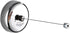 BESy Retractable Clothesline, SUS304 Stainless Steel Clothes Dryer, Adjustable Rope String, 9.2 Feet, Polished Chrome