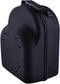 Hat Travel Case for Baseball Caps, Organizer Box for 6 Caps, Travel Hat Display Carrier Bag - Black