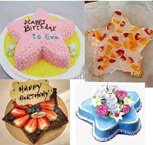 8 Inch Aluminum Alloy Star Cake Baking Pan Mold