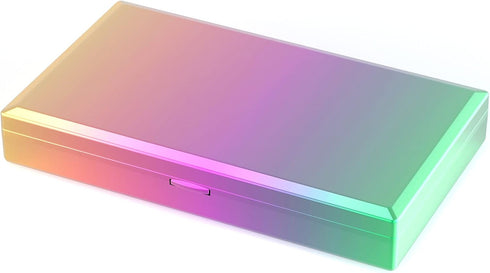 Shiny Digital Gram Scale 200g x 0.01 by WEIGHTMAN, Chrome Rainbow Mini Scale for Food
