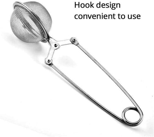 2 Pack Stainless Steel Loose Leaf Tea Infuser Mesh Strainer Ball with Handle