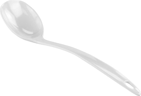 Reston Lloyd 05306M Calypso Basics Melamine Spoon, White, Pack of 6