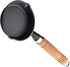 HOMSFOU Mini Omelet Pan, Non Stick Marble Frying Pan for Cooking Eggs, Small Nonstick Earth Cookware
