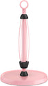 Pink Paper Towel Holder Countertop, Pink Kitchen Accessories Decor, One-Handed Tear, Stainless
