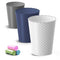 Lysam Bathroom Trash Can, 3 Pack 1.8 Gallons Small Trash Can with Trash