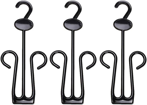 LIOOBO 15PCS Closet Shoe Display Hook Shoes Hanger Organizer Drying Rack Plastic Sneaker Holder Storage for Organizing