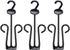 LIOOBO 15PCS Closet Shoe Display Hook Shoes Hanger Organizer Drying Rack Plastic Sneaker Holder Storage for Organizing