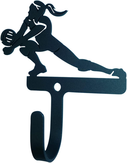 3.75 Inch Volleyball Woman/Girl Wall Hook