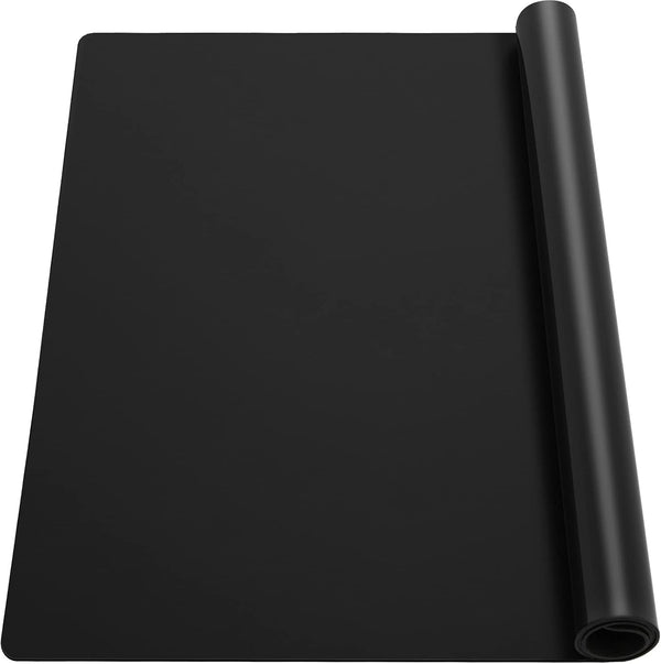 Ewen 25.6x17.7 Inch Large Silicone Kitchen Counter Mat, 2MM Thick Heat Resistant Protector for Appliances