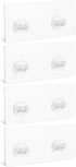 4PCS Shower Caddy Adhesive Sticker Replacement Hook for Corner Shower Caddy Bathroom