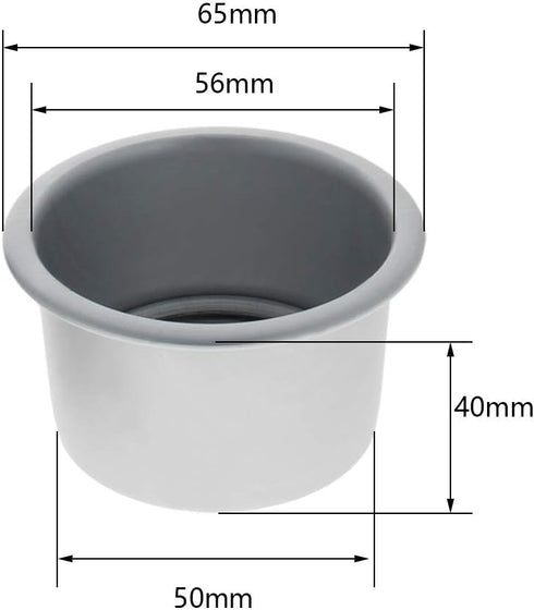 Othmro 5 Pcs Round Cake Pans with Removable Loose Bottom, Nonstick Aluminum Alloy Bakeware, Silver